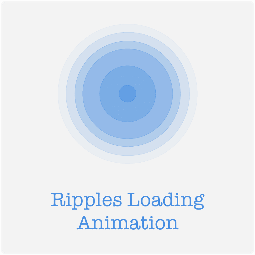 CSS Tutorial: Ripples Loading Animation like Tinder - Time to Hack