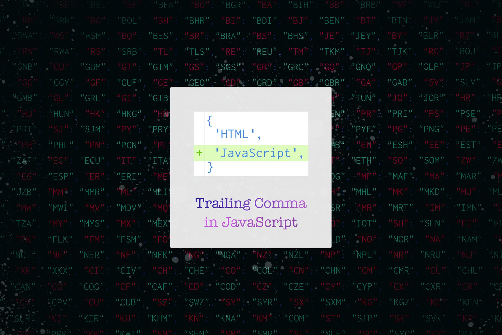 Are you using Trailing Commas in your JavaScript?