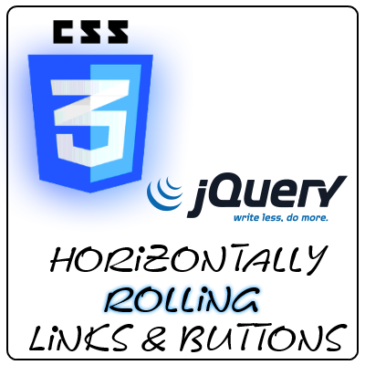 Horizontally Rolling Buttons and Hyperlinks