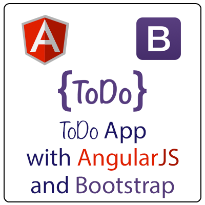 ToDo App with Bootstrap and AngularJS